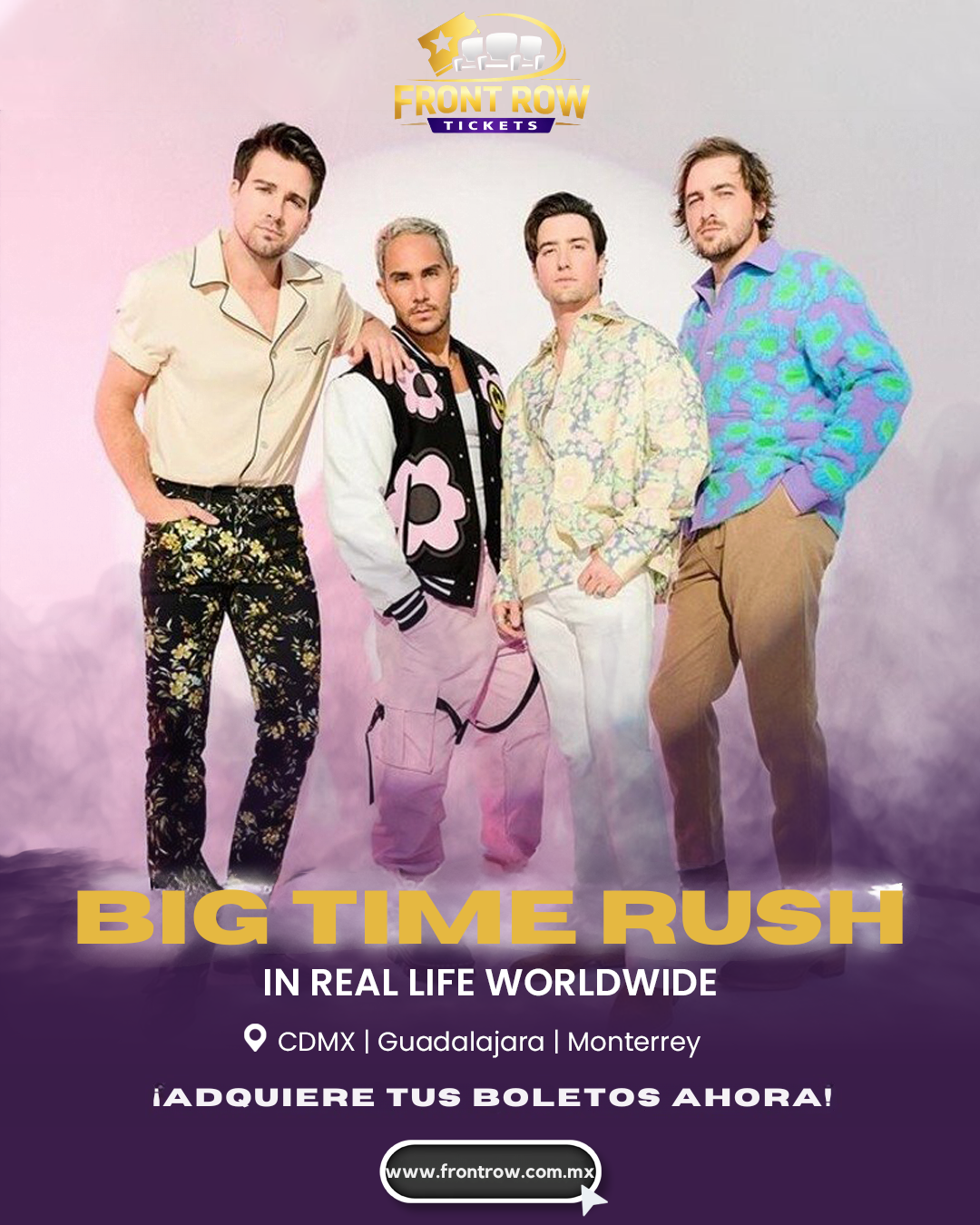 BIG TIME RUSH "IN REAL LIFE WORLDWIDE" - CDMX